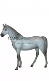 Cavallo in vetroresina per allestimento vetrina