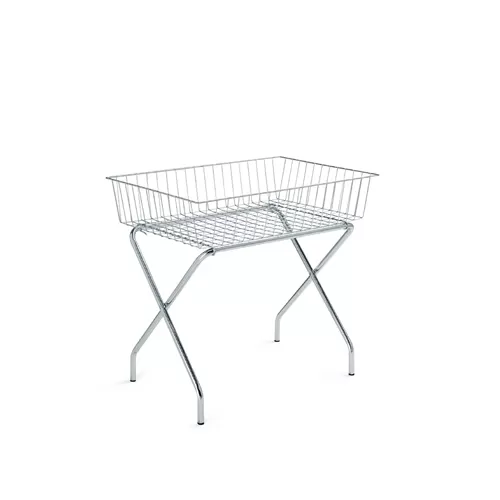 Cesta in griglia cromata 1100