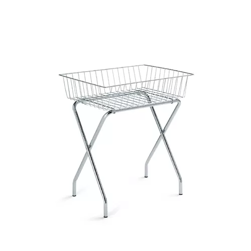 Cesta in griglia cromata 1110