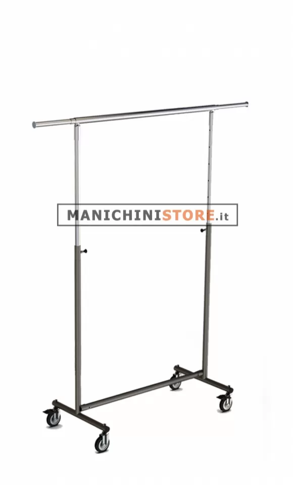 Stender pieghevole ad altezza regolabile - grigio micaceo opaco