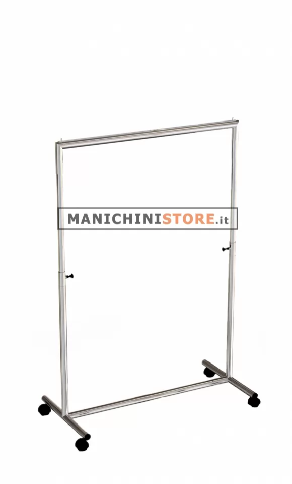 Stender regolabile in altezza cromato