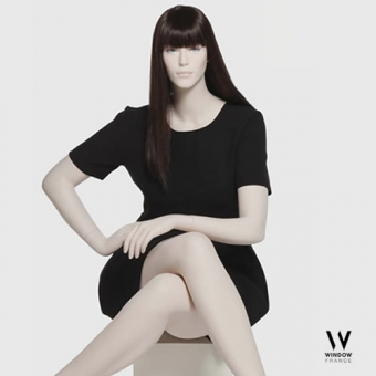 Plus size and maternity-wear mannequins