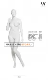 Manichino donna taglia comoda Collezione 90-01