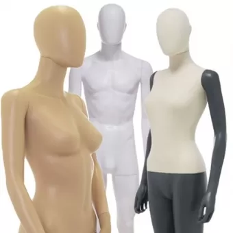 Manichini testa a uovo