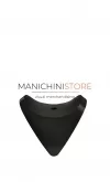 Accessorio scollo a V nero per manichini e-commerce serie F