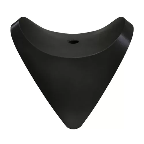 Accessorio scollo a V nero per manichini e-commerce serie F