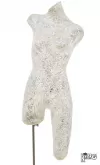 Busto donna Lipstick essenziale Resina Silver Elements
