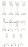 Manichino donna professionale per foto e-commerce Ghost-F21 TG. 42