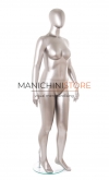 Stylized female mannequincom - comfortable size 46-48 Nickel
