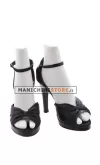 Coppia Piedi Donna bianco lucido (con tacco)