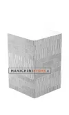 Cubo espositivo in cartone riciclato bianco 48
