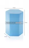 Cubo esagonale in plastica illuminabile 55