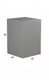 Cubo in plastica 60 - grigio cemento