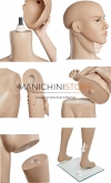 Manichino uomo ECOPLASTIC realistico