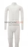 Noleggio manichino professionale bambino 6-8 anni per foto e-commerce