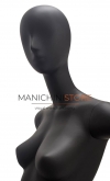 Artemide collection female mannequin - pose 4 anthracite