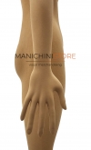 Flexible male mannequin in polyurethane foam