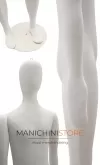 Manichino donna flessibile in schiuma di poliuretano