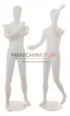 Manichino donna flessibile in schiuma di poliuretano
