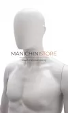 Busto uomo bianco con testa, braccia e base