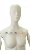 Manichino donna collezione White Wood - seduto