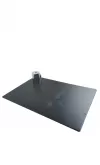 Manichino donna braccia legno in tessuto marrone - ex noleggio