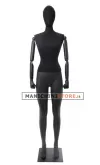 Manichino donna Plastic Lycra con braccia in legno