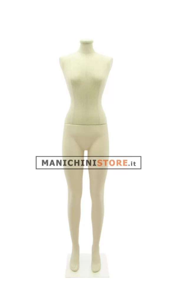 Manichino donna spillabile Plastic Linen