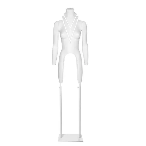 Busto donna 06 per foto internet e-commerce con base doppia asta