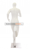 Manichino sportivo donna dalla testa a uovo - Runner