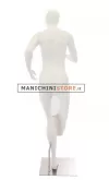 Manichino sportivo donna dalla testa a uovo - Runner