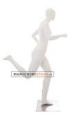 Manichino sportivo donna dalla testa a uovo - Runner