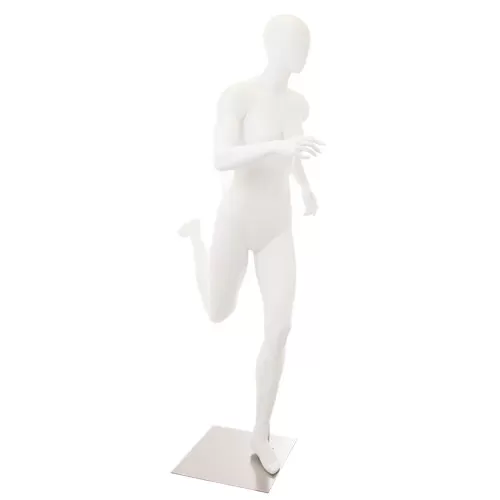 Manichino sportivo donna dalla testa a uovo - Runner