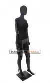 Manichino donna Plastic Lycra con braccia in legno