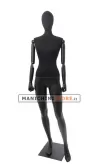 Manichino donna Plastic Lycra con braccia in legno
