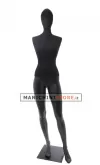 Manichino donna Plastic Lycra testa uovo senza braccia