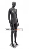Manichino donna dalla testa scolpita - Piombo