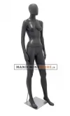 Manichino donna testa a uovo - Piombo