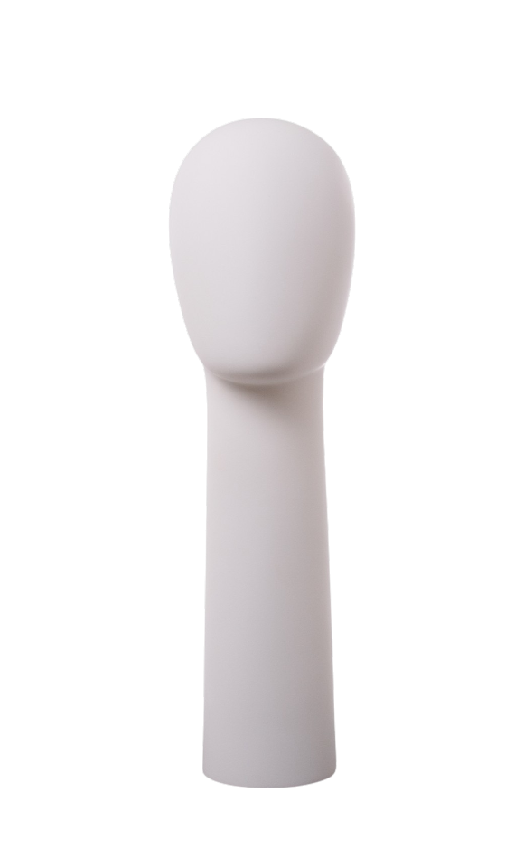Testa espositiva donna minimal
