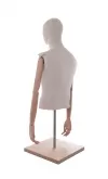 Busto uomo in tessuto braccia legno ex noleggio