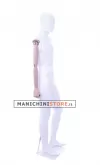 Manichino uomo Ecowood con braccia in legno