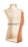 Torso display gioielli cartapesta rame