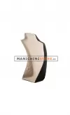 Busto display gioielli a V piccolo nero