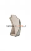 Busto display gioielli a V piccolo argento