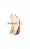 Busto display gioielli a V piccolo rame