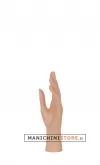 Mano donna per guanti