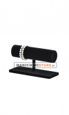 Espositore per bracciali singolo in velluto nero