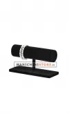 Espositore per bracciali singolo in velluto nero