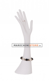 Mano portagioie bianca cod.639