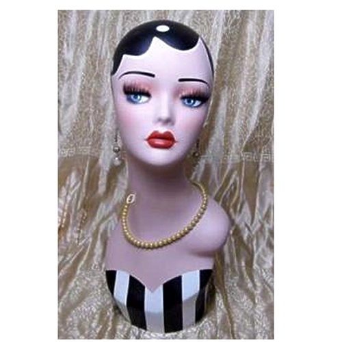 Testa donna Vintage porta orecchini 1